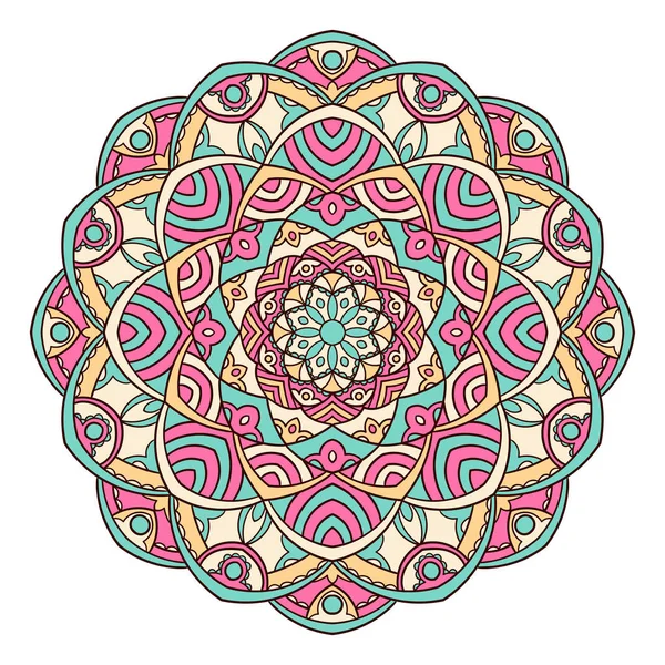 Mandala. ethnisch dekoratives Element. — Stockvektor