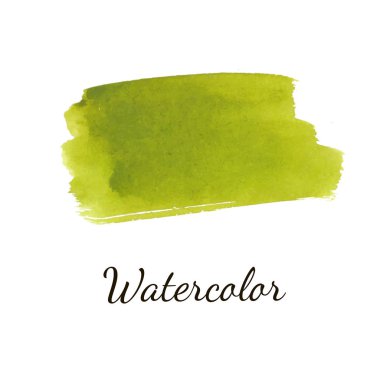 Arka plan boyalı soyut suluboya fırça darbeleri.