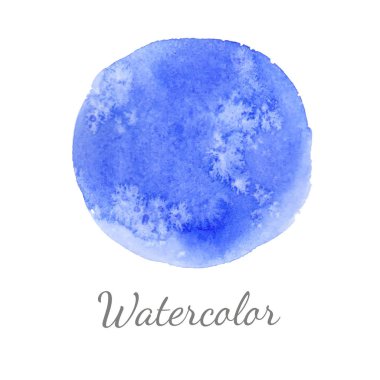 Arka plan boyalı soyut suluboya fırça darbeleri.