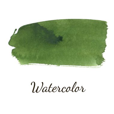 Arka plan boyalı soyut suluboya fırça darbeleri.