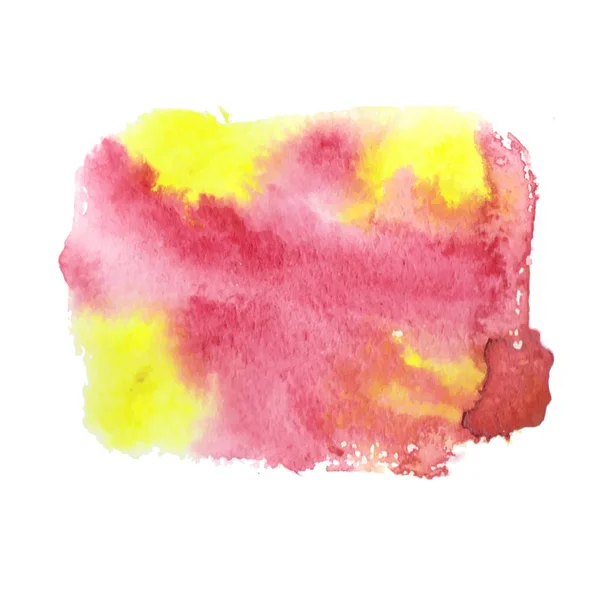 Abstrait aquarelle pinceau coups peint fond . — Image vectorielle