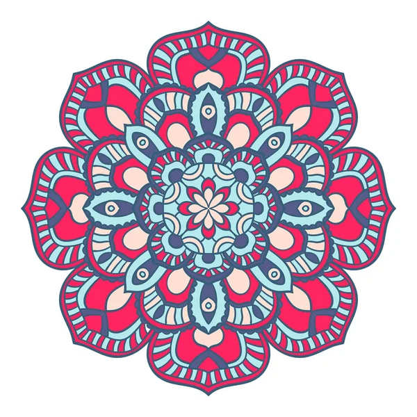 Mandala. Elemento decorativo étnico . — Vector de stock