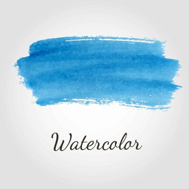 Arka plan boyalı soyut suluboya fırça darbeleri.