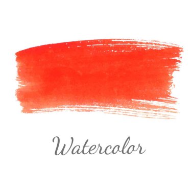 Arka plan boyalı soyut suluboya fırça darbeleri.