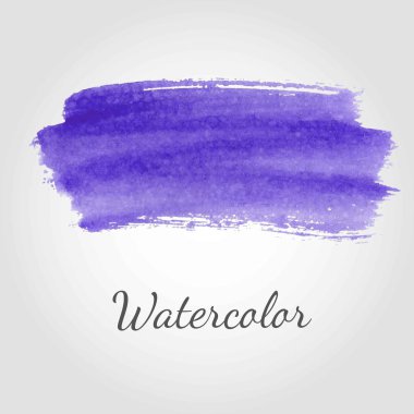 Arka plan boyalı soyut suluboya fırça darbeleri.