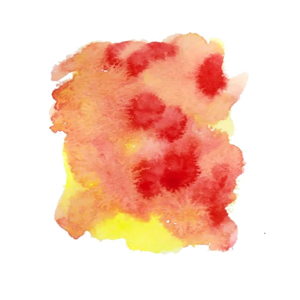 Abstrait aquarelle pinceau coups peint fond . — Image vectorielle