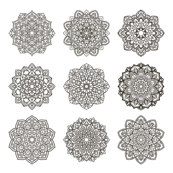 Mandala. Elemento decorativo étnico . Ilustrações De Bancos De Imagens Sem Royalties
