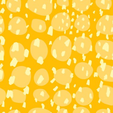 Kaligrafik fırça darbeleri ve noktalarla vektörsüz desen. El çizgili çizgiler ve çizgi. 