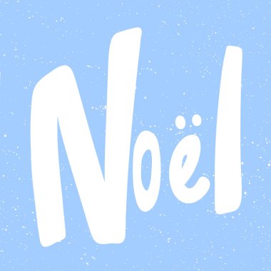 Noel. Noel ve mutlu yeni yıl vekil eli çizgi roman harfleriyle illüstrasyon afişi çizdi. 