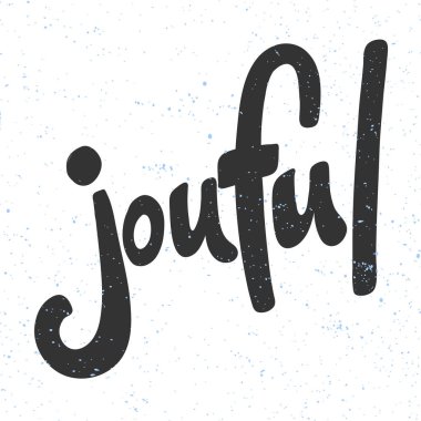 Sevinçli. Noel ve mutlu yeni yıl vekil eli çizgi roman harfleriyle illüstrasyon afişi çizdi. 