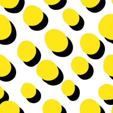 Geometrik fırça darbeleri elementleri ile vektörsüz desen. Memphis geometrik anahatları modern moda. 