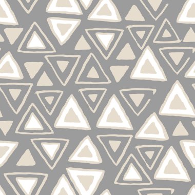 Geometrik fırça darbeleri elementleri ile vektörsüz desen. Memphis geometrik anahatları modern moda. 