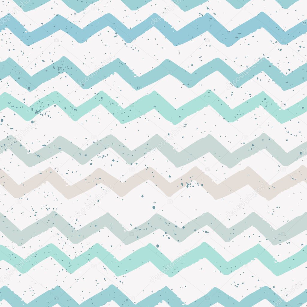 Vector seamless pattern with geometric brush strokes elements. Memphis geometric outline trendy modern style. 