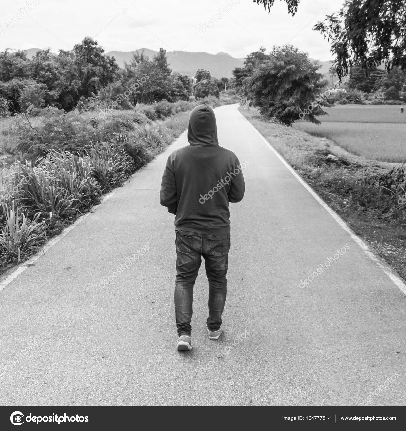 Walking Down A Road Alone