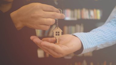 Konut şirketi iyi takım çalışması, konut sektörü konsepti