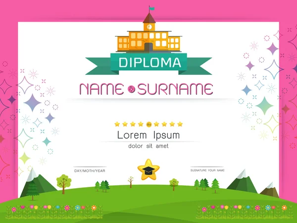 Sertifika çocuklar diploma
