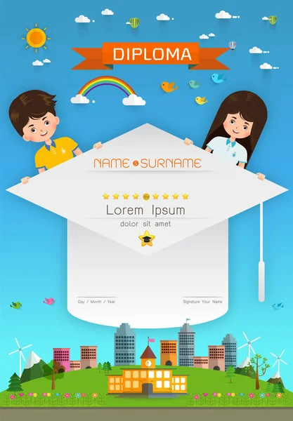 Sertifika çocuklar diploma