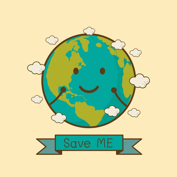 Earth Day Vector illustration — Stock Vector