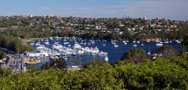 Demirli Yatlar ile orta Harbour