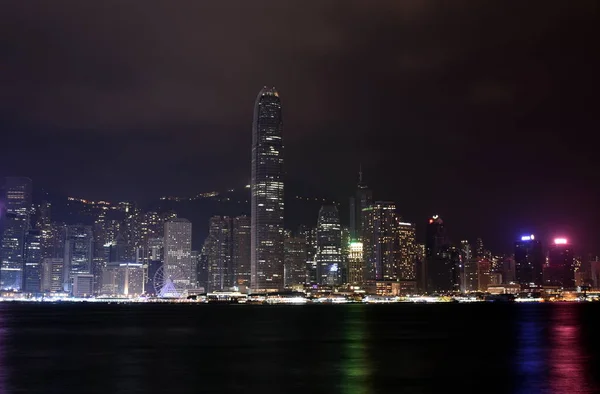 Hong Kong island with skyscrapers — Stock Photo, Image