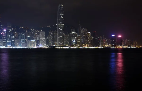 Hong Kong island with skyscrapers — Stock Photo, Image