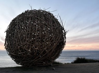 Coogee sahil yürüyüş Bondi heykel