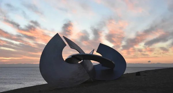 Sydney Austrália Novembro 2018 Penelope Forlano Counterpoints Escultura Beira Mar — Fotografia de Stock