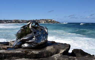 Coogee sahil yürüyüş Bondi heykel