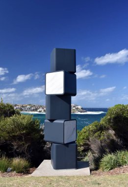 Coogee sahil yürüyüş Bondi heykel 