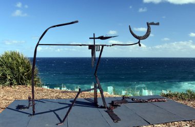 Coogee sahil yürüyüş Bondi heykel