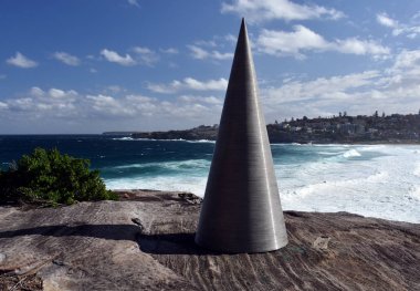 Coogee sahil yürüyüş Bondi heykel 