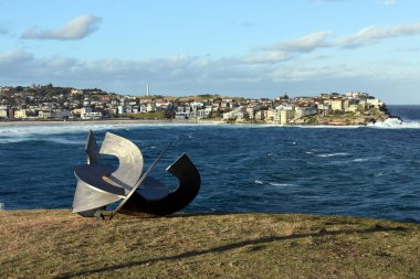 Coogee sahil yürüyüş Bondi heykel