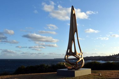 Coogee sahil yürüyüş Bondi heykel