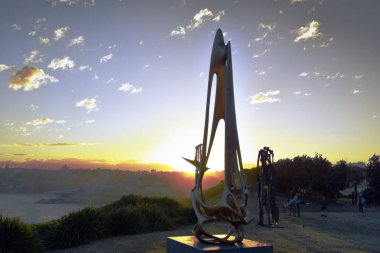 Coogee sahil yürüyüş Bondi heykel