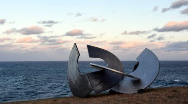 Coogee sahil yürüyüş Bondi heykel