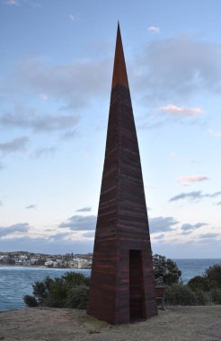 Coogee sahil yürüyüş Bondi heykel