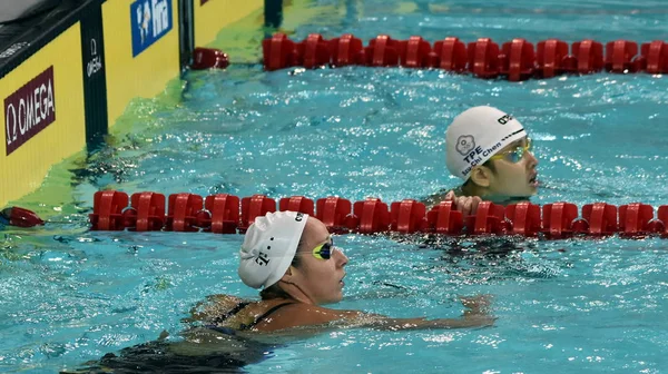 Världscupen i simning — Stockfoto