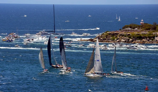 Sydney naar hobart yacht race — Stockfoto