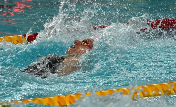 Hong Kong China Oct 2016 Olympian World Champion Swimmer Emily — Stock Photo, Image