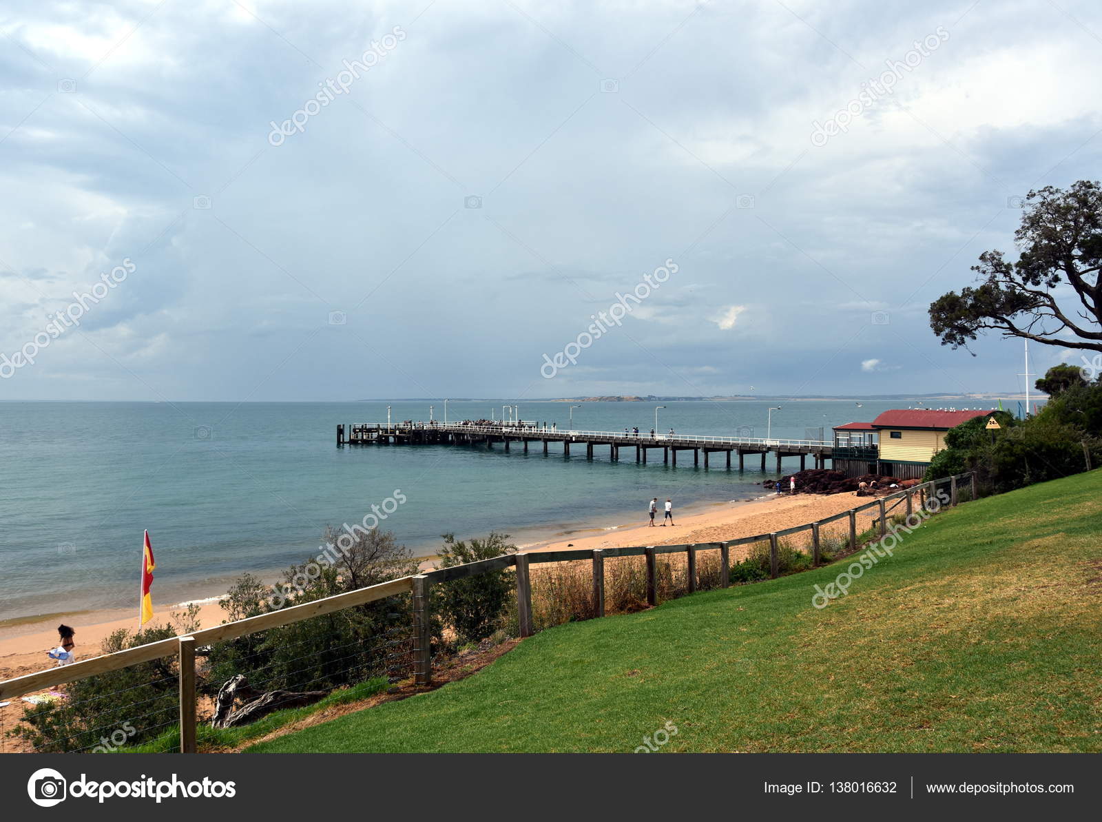 Cowes Jetty Ferry On Philip Island Stock Editorial Photo