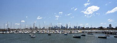 St Kilda (Victoria Australia Melbourne manzarası)