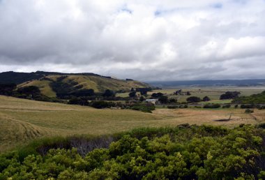 Geniş Victoria kırsal Panoraması 