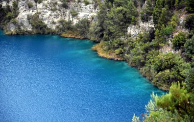 Mt Gambier inanılmaz Mavi Göl