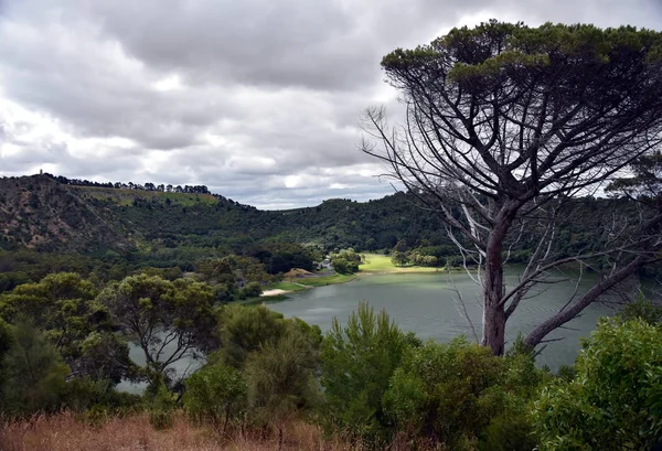 Mount Gambier Valley Lake Hidden Gem Amongst Crater Lakes Gambier — Stock Photo, Image