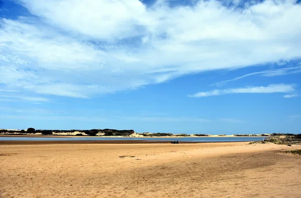 Вид на побережье заповедника Марло — стоковое фото