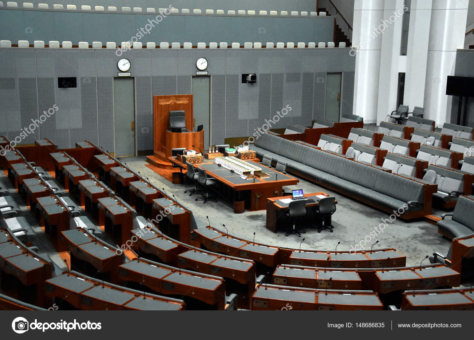 House of Representatives in Parliament — Stock Editorial Photo