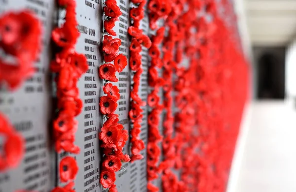 Names of  Australians who died in service of armies — Stock Photo, Image