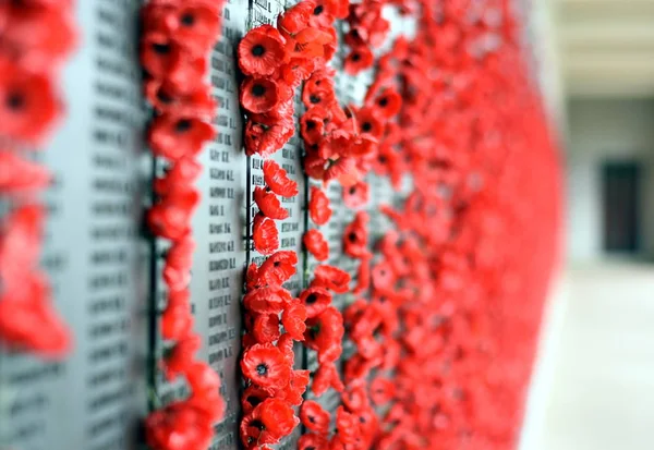 Names of  Australians who died in service of armies — Stock Photo, Image