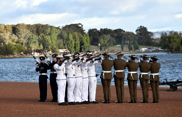 Australiska Federation Guard — Stockfoto