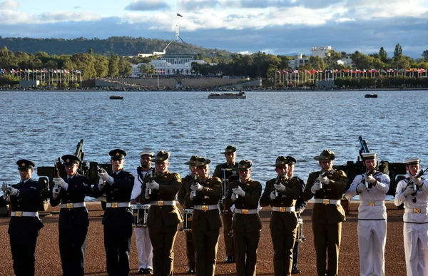 Australiska Federation Guard — Stockfoto